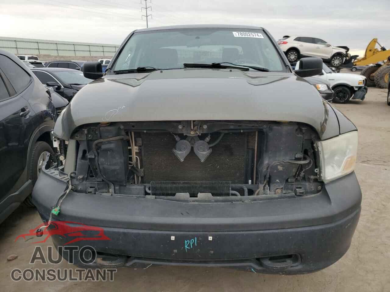 DODGE RAM 1500 2012 - 1C6RD7KP9CS279446
