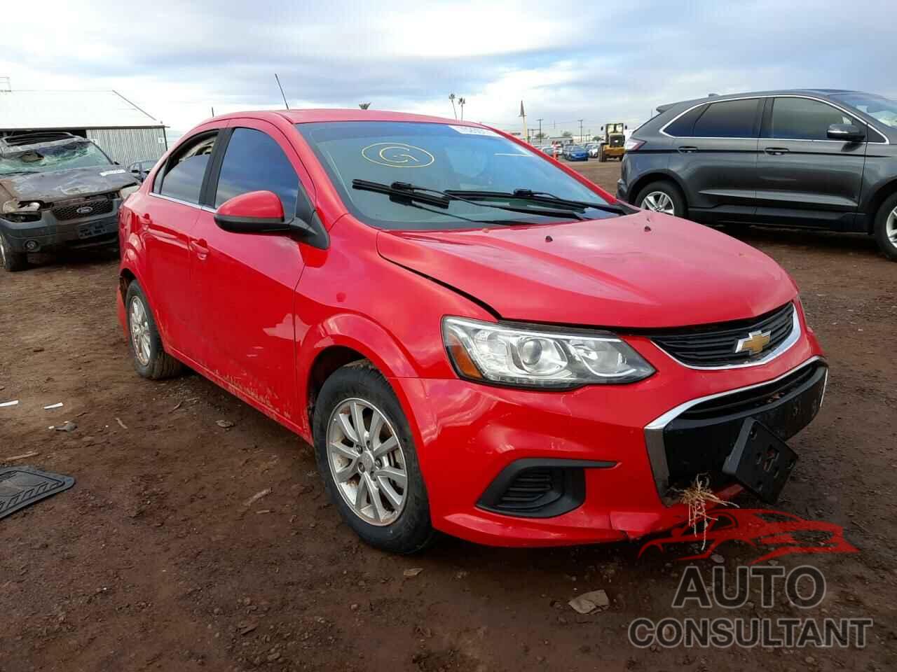 CHEVROLET SONIC 2017 - 1G1JD5SH9H4106615