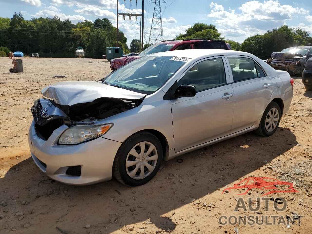 TOYOTA COROLLA 2009 - JTDBL40E09J006438