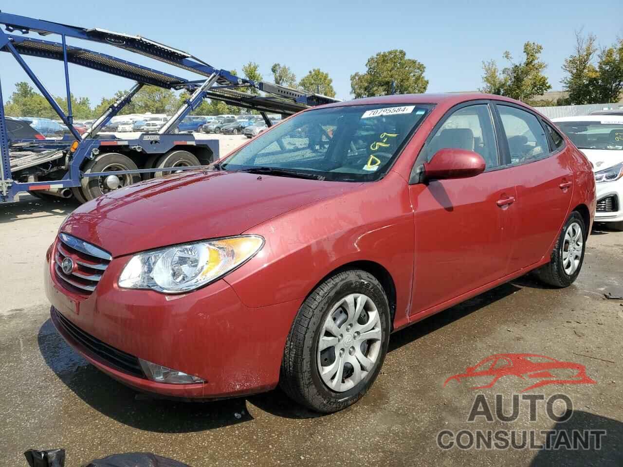 HYUNDAI ELANTRA 2010 - KMHDU4AD9AU118715