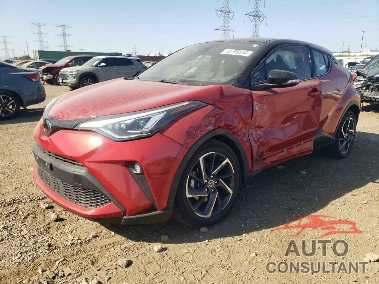 TOYOTA C-HR 2022 - NMTKHMBX1NR143982