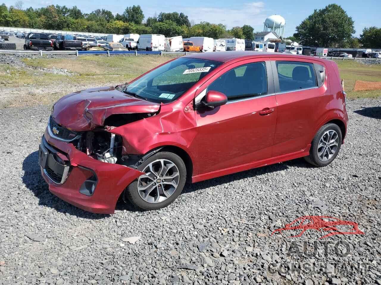 CHEVROLET SONIC 2017 - 1G1JD6SB9H4106986