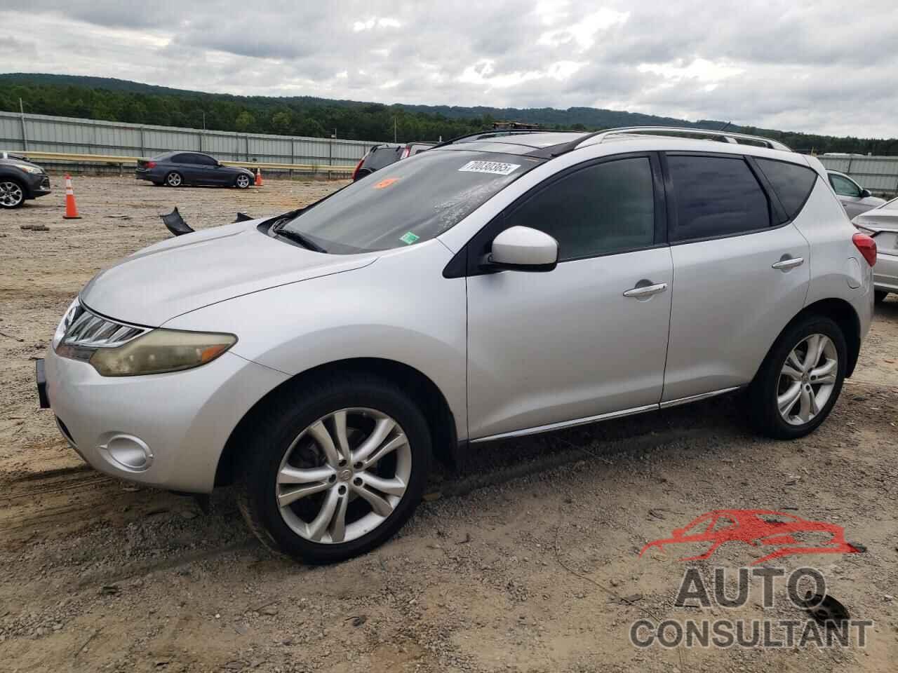 NISSAN MURANO 2009 - JN8AZ18WX9W126471