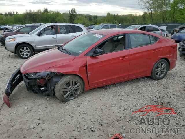 HYUNDAI ELANTRA 2018 - 5NPD84LF7JH397194