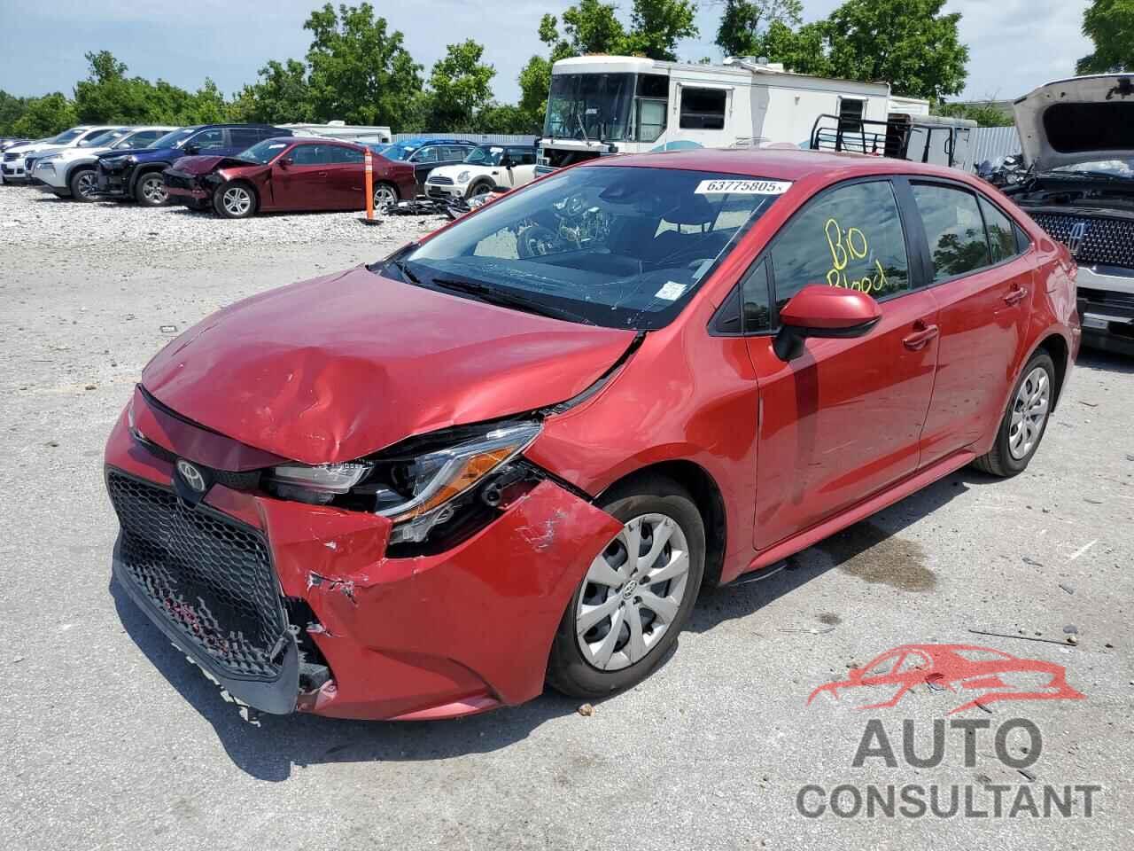 TOYOTA COROLLA 2020 - JTDEPRAE0LJ025088