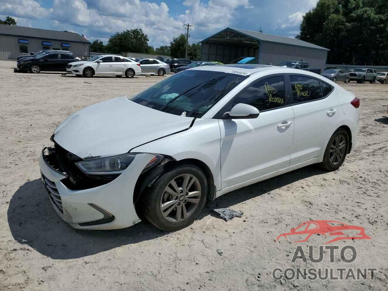 HYUNDAI ELANTRA 2018 - 5NPD84LF0JH363694