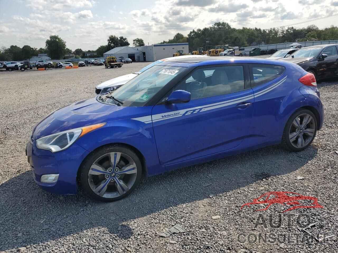 HYUNDAI VELOSTER 2012 - KMHTC6AD6CU020755