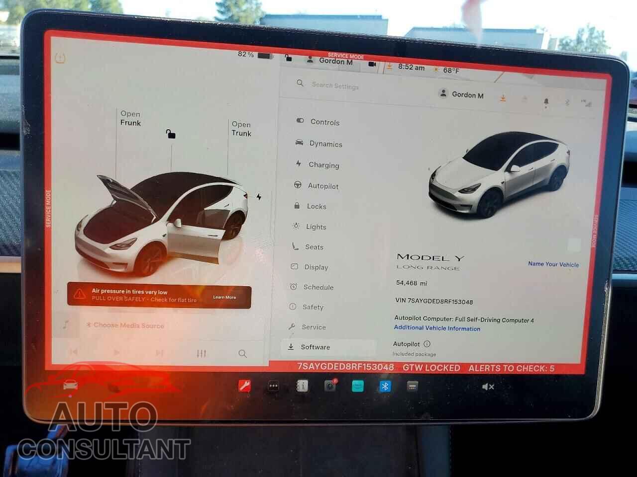 TESLA MODEL Y 2024 - 7SAYGDED8RF153048