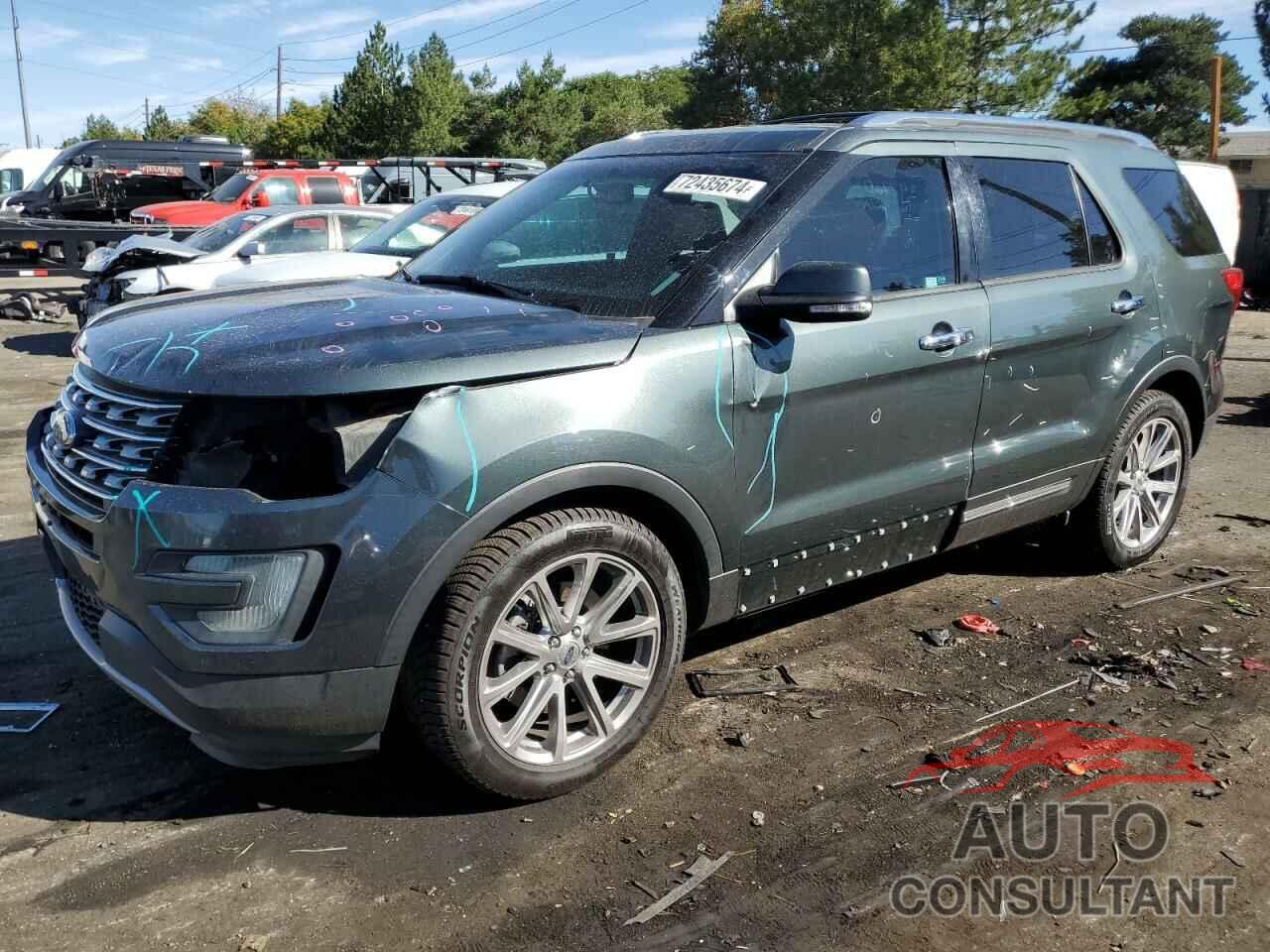 FORD EXPLORER 2016 - 1FM5K8F88GGA48287