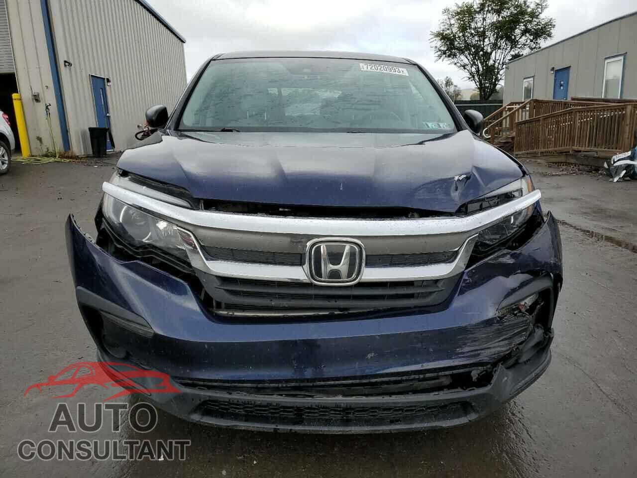 HONDA PILOT 2019 - 5FNYF6H19KB019264