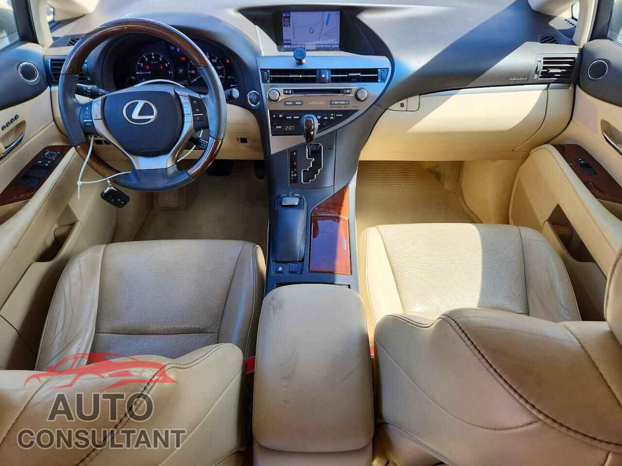 LEXUS RX350 2013 - 2T2ZK1BA9DC109724