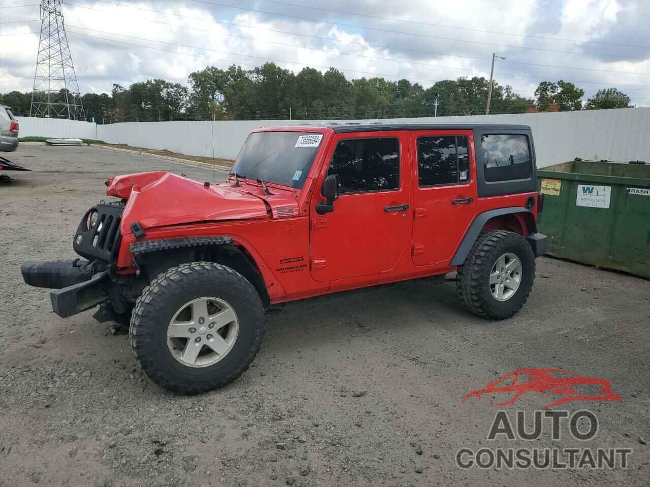 JEEP WRANGLER 2016 - 1C4BJWDG3GL330434