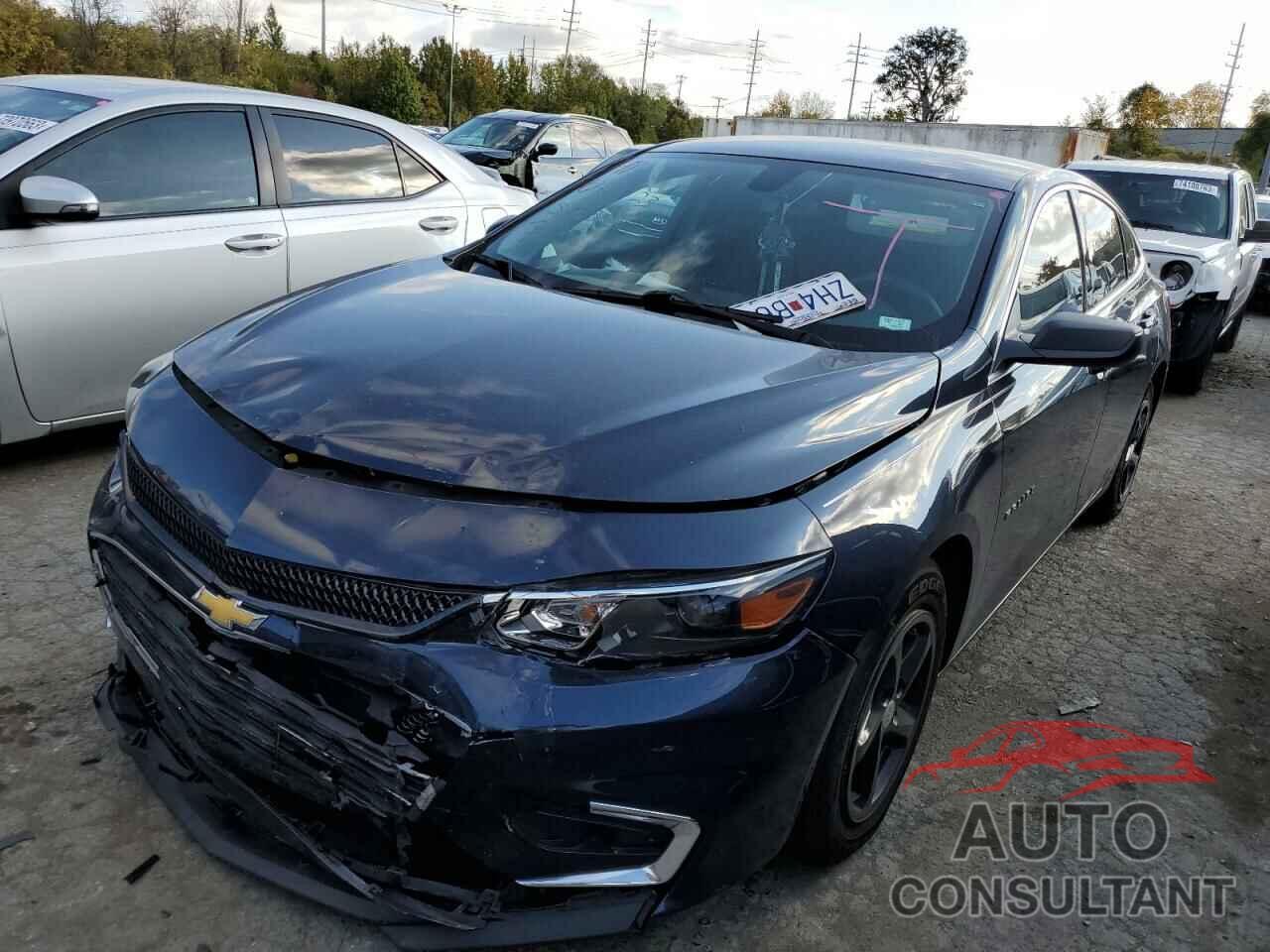 CHEVROLET MALIBU 2018 - 1G1ZB5ST7JF166190