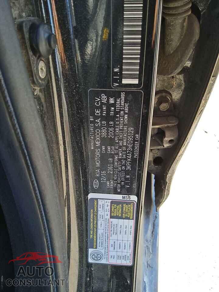 KIA FORTE 2017 - 3KPFK4A73HE095129