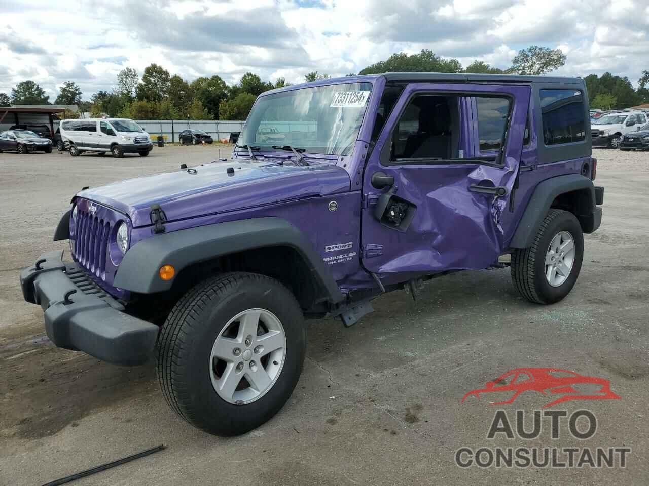JEEP WRANGLER 2017 - 1C4BJWDGXHL604391