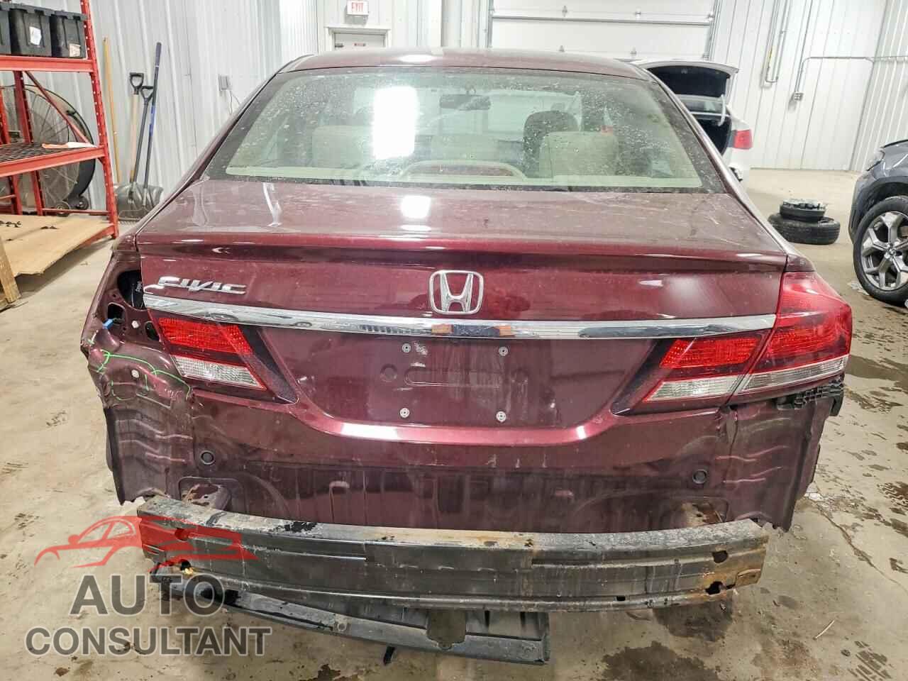 HONDA CIVIC 2013 - 19XFB2F86DE024250