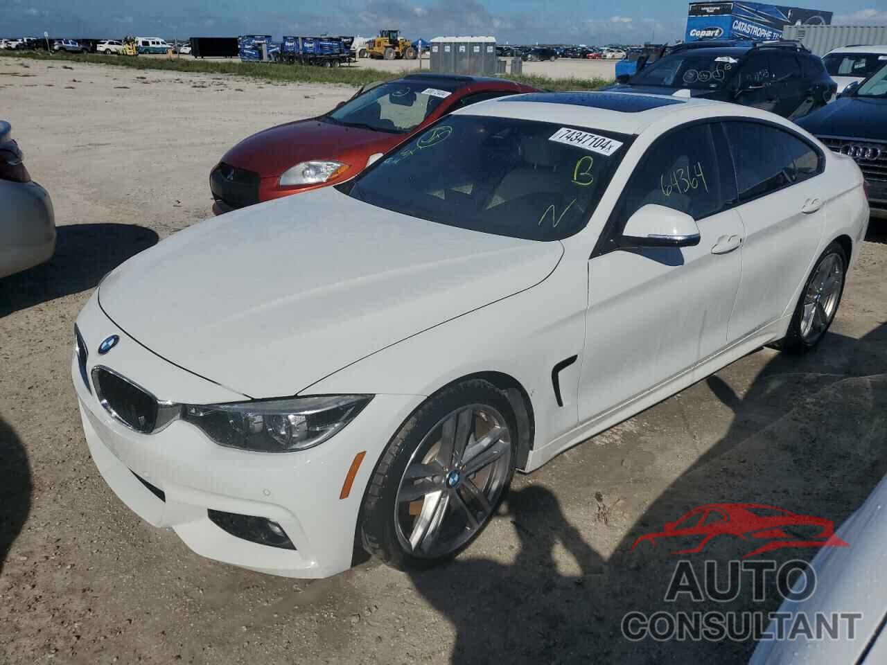 BMW 4 SERIES 2018 - WBA4J5C58JBF06264