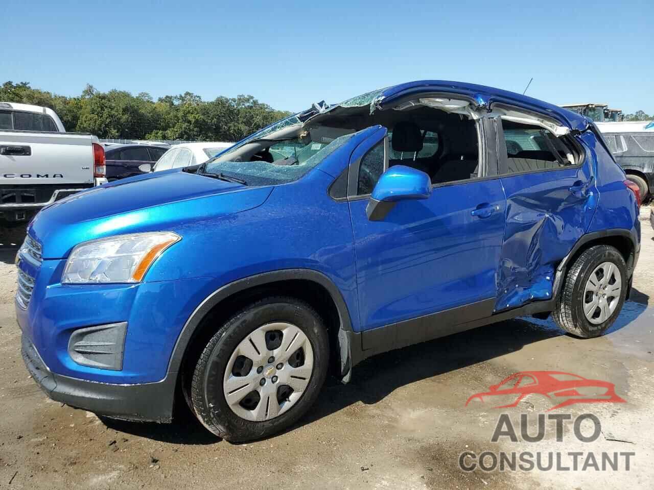 CHEVROLET TRAX 2016 - KL7CJKSB2GB757451