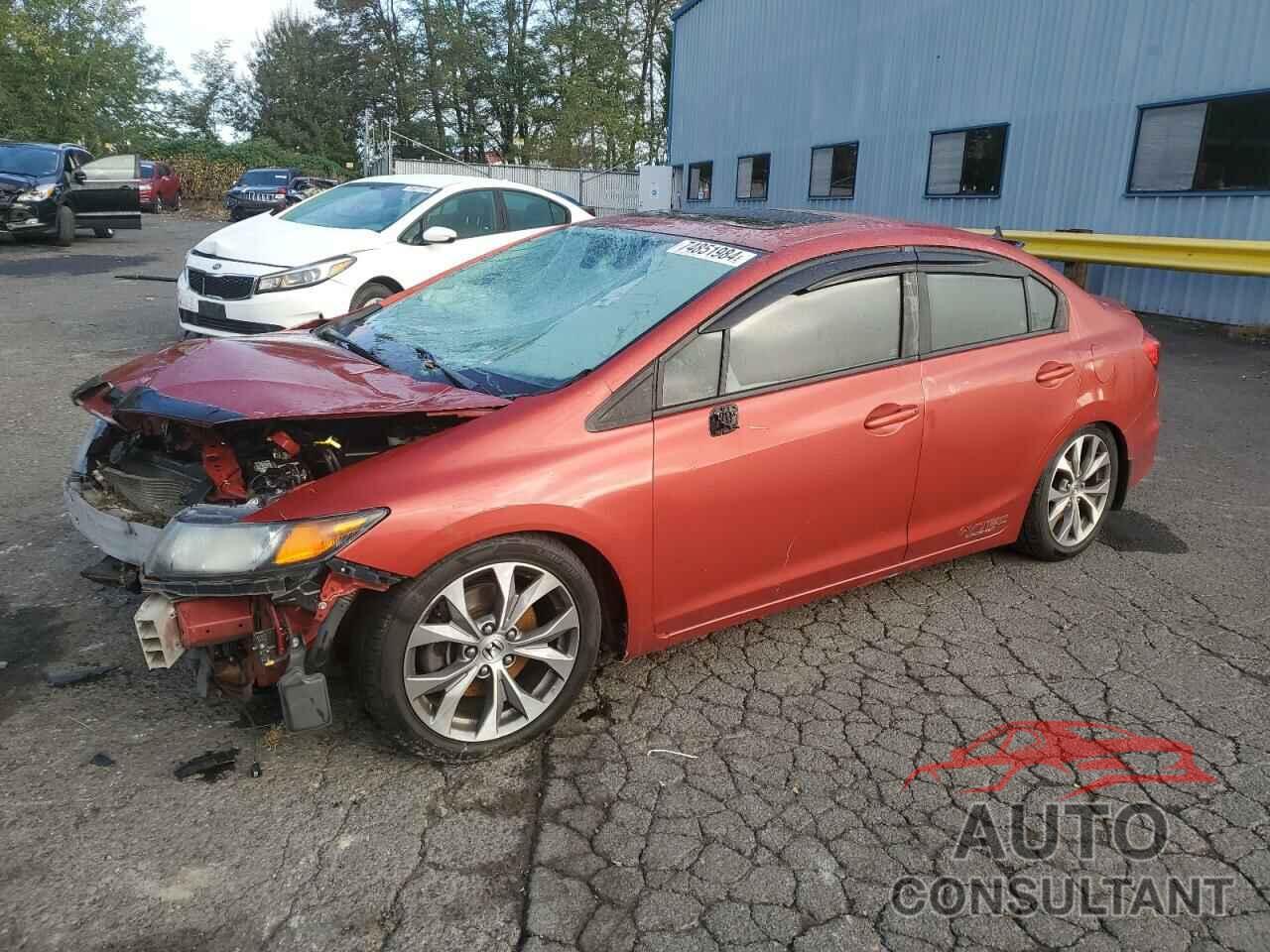 HONDA CIVIC 2012 - 2HGFB6E55CH705521
