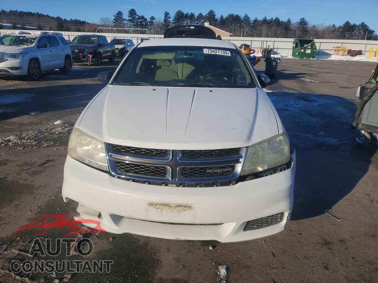 DODGE AVENGER 2011 - 1B3BD4FB9BN548650