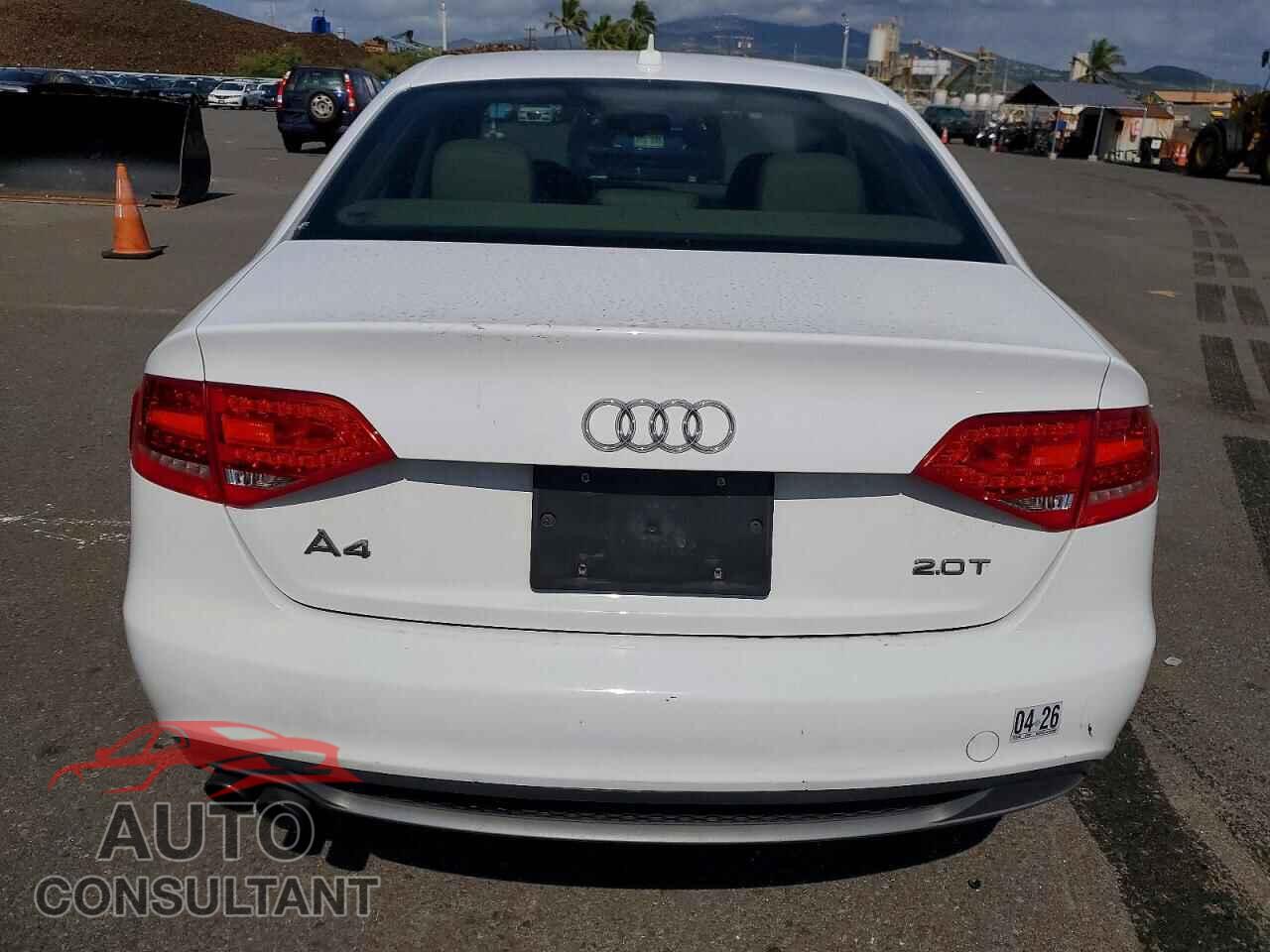 AUDI A4 2012 - WAUEFAFL4CN019490