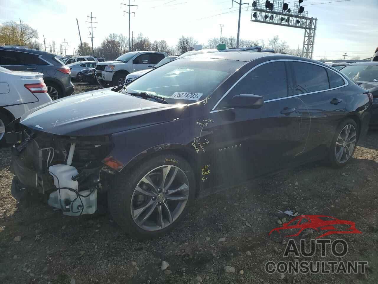 CHEVROLET MALIBU 2021 - 1G1ZD5ST9MF024387