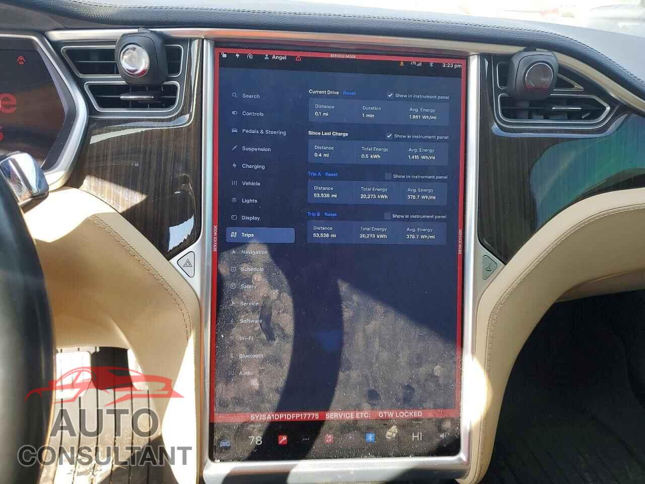 TESLA MODEL S 2013 - 5YJSA1DP1DFP17775