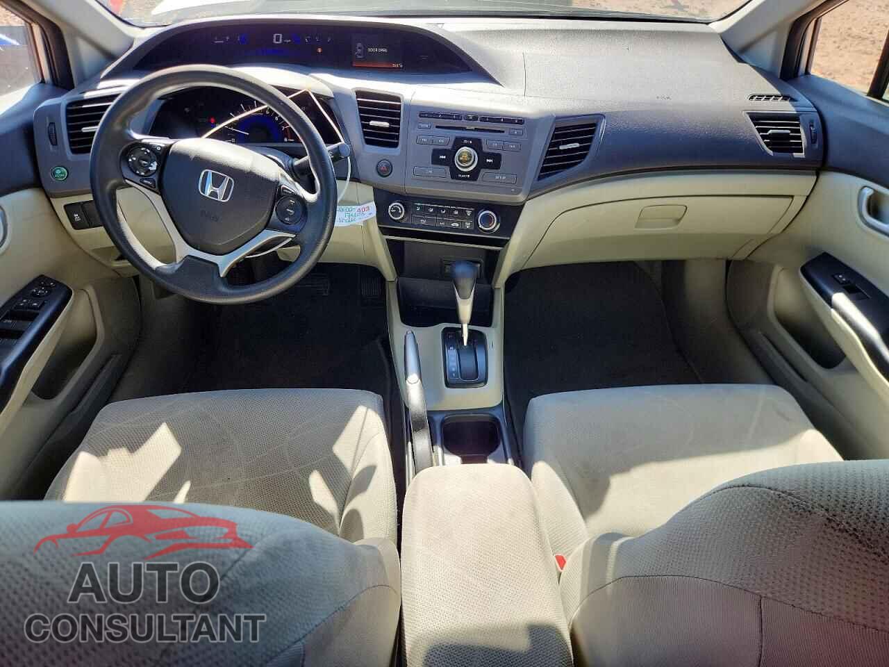 HONDA CIVIC 2012 - 19XFB2F56CE328957
