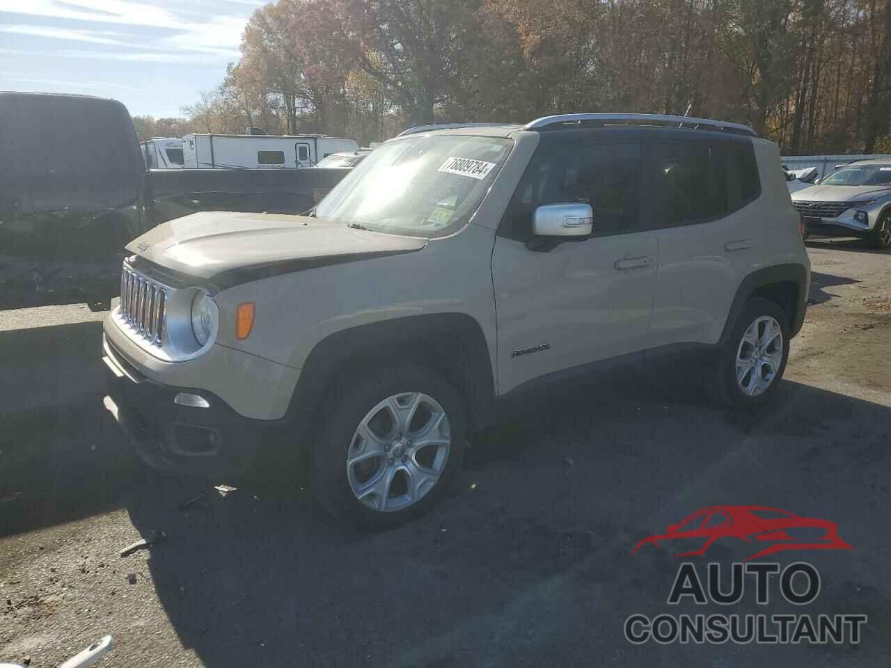 JEEP RENEGADE 2016 - ZACCJBDT3GPC72511