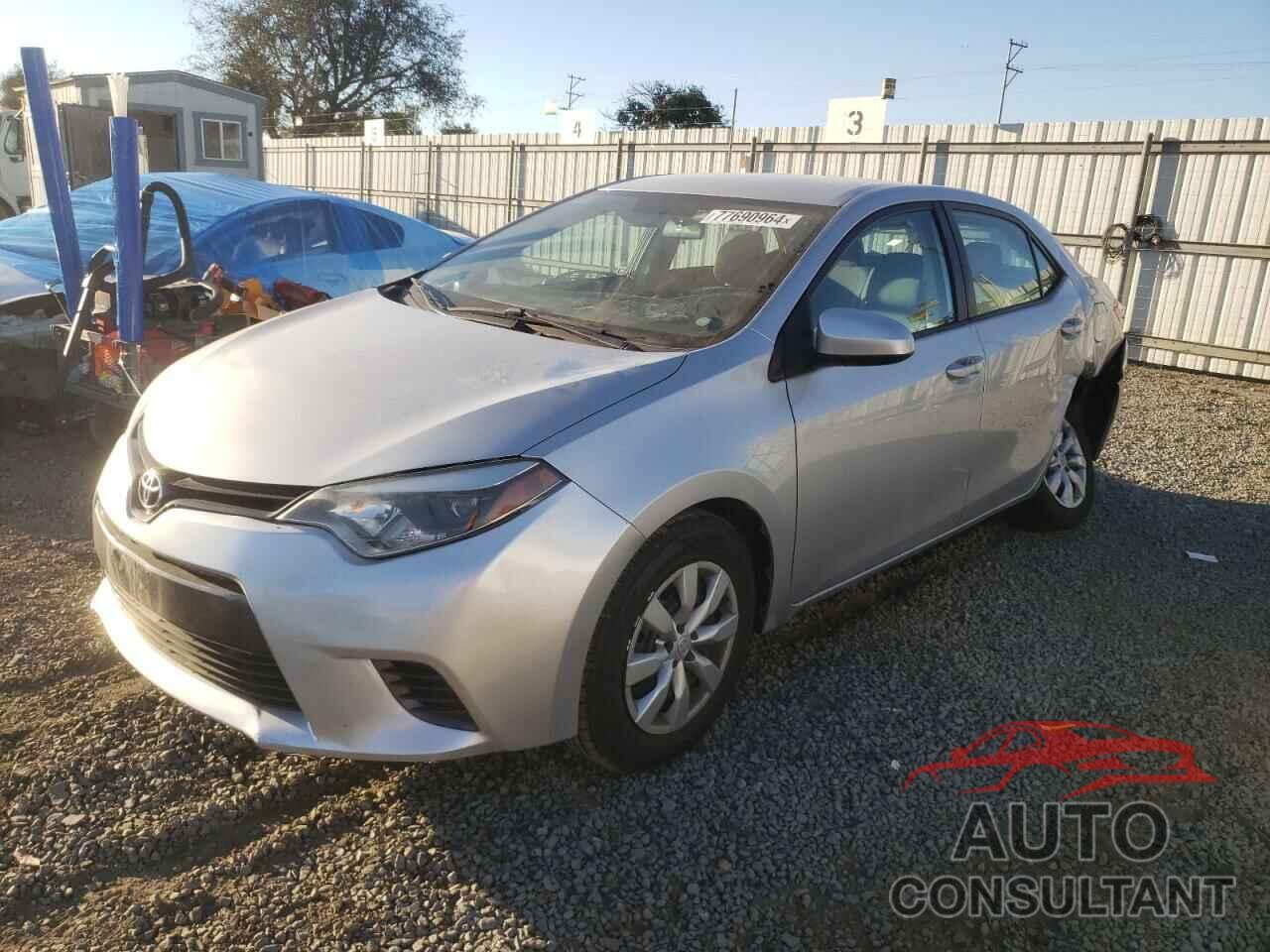 TOYOTA COROLLA 2016 - 5YFBURHE7GP522416