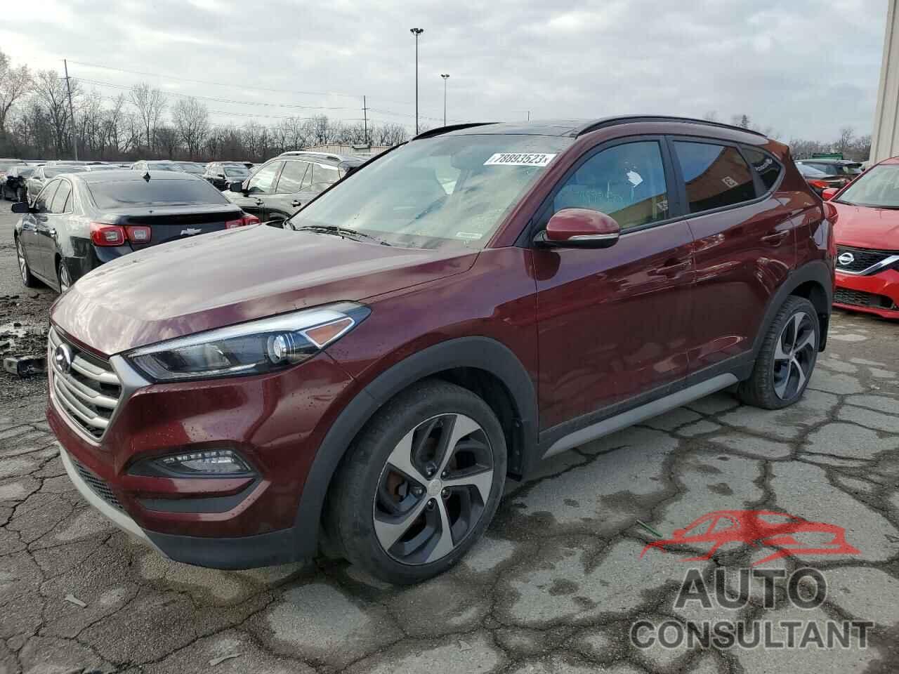 HYUNDAI TUCSON 2017 - KM8J3CA27HU553404