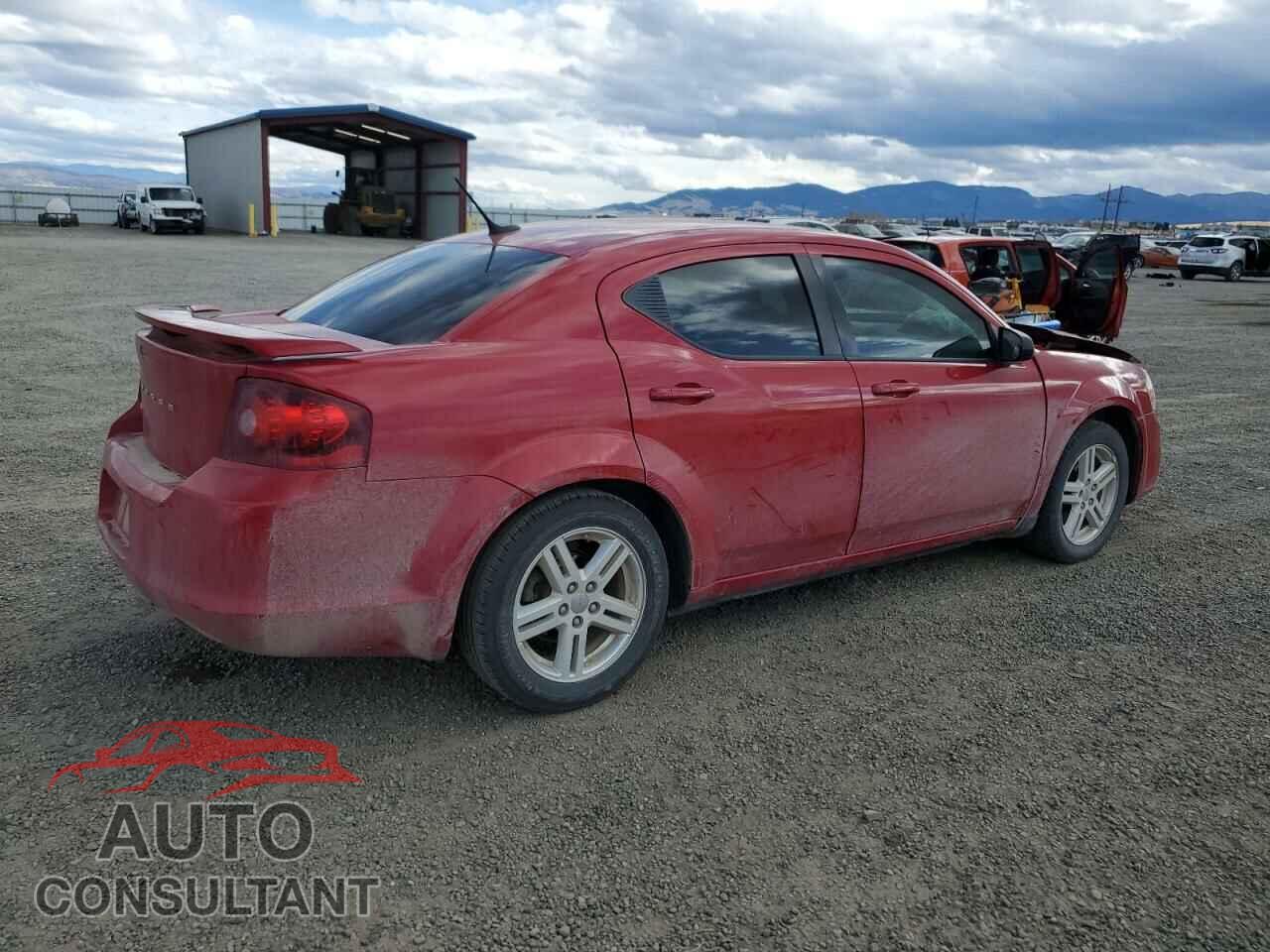 DODGE AVENGER 2013 - 1C3CDZAG3DN610926