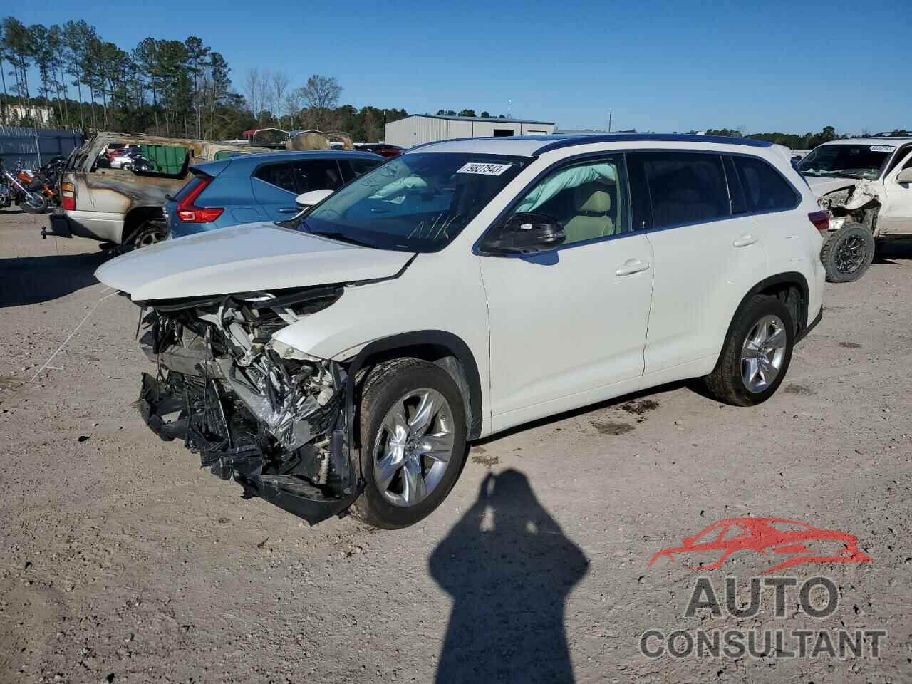 TOYOTA HIGHLANDER 2018 - 5TDYZRFH6JS274621