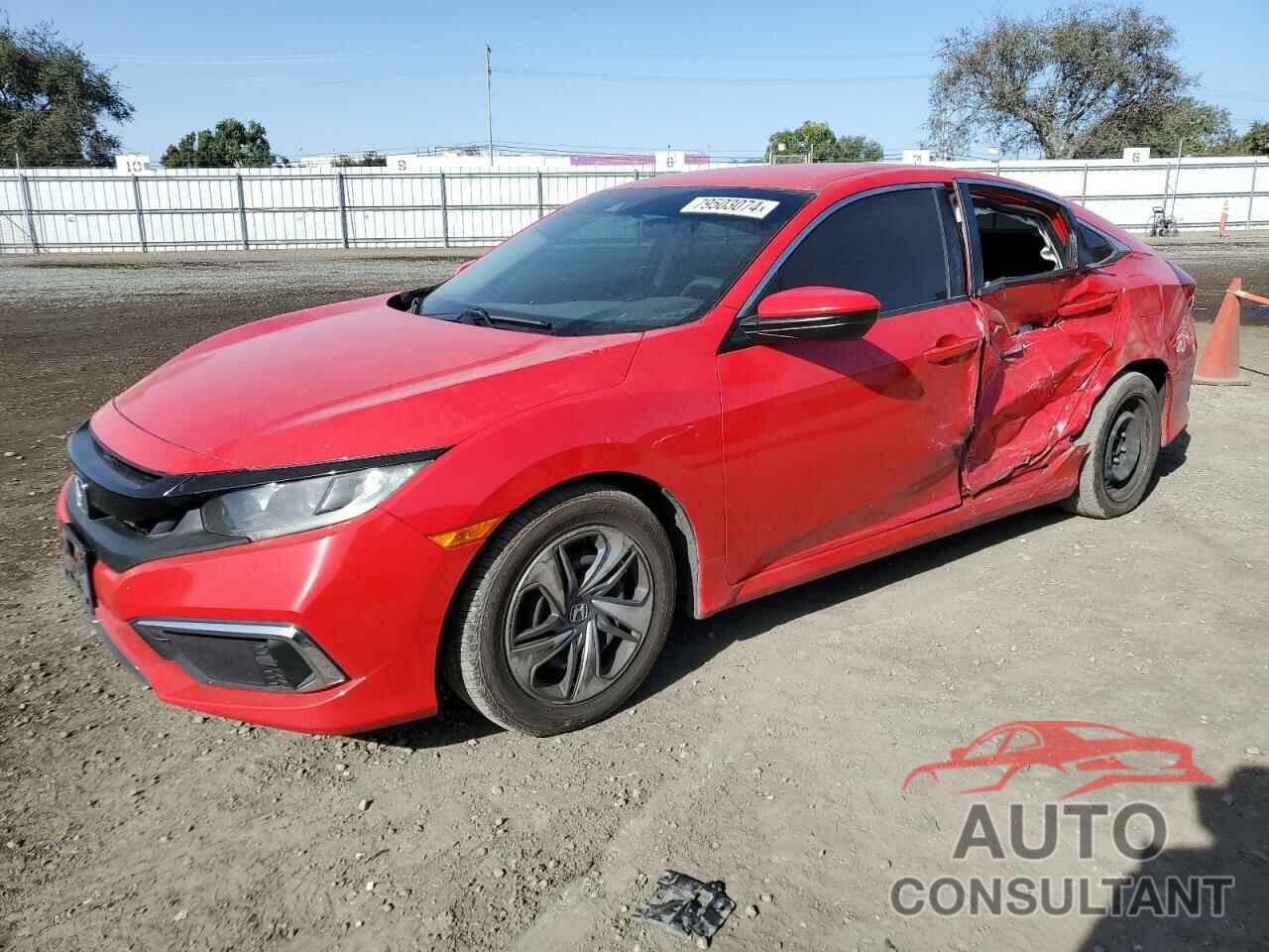 HONDA CIVIC 2020 - 2HGFC2F66LH506586