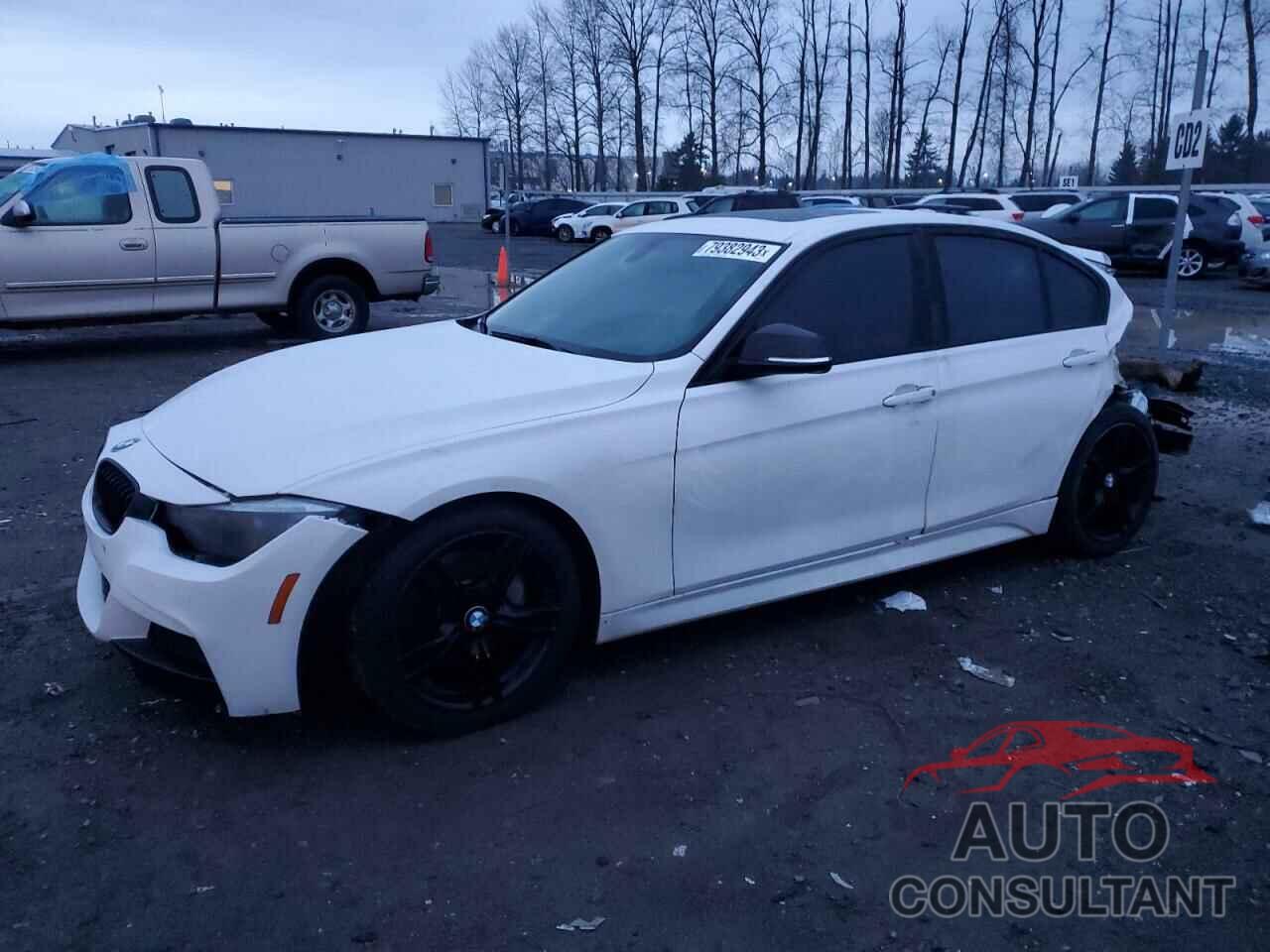 BMW 3 SERIES 2017 - WBA8D9G30HNU63280