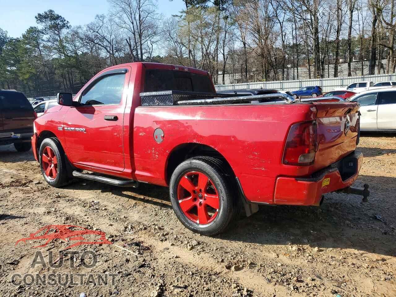DODGE RAM 1500 2011 - 3D7JB1ET5BG632035