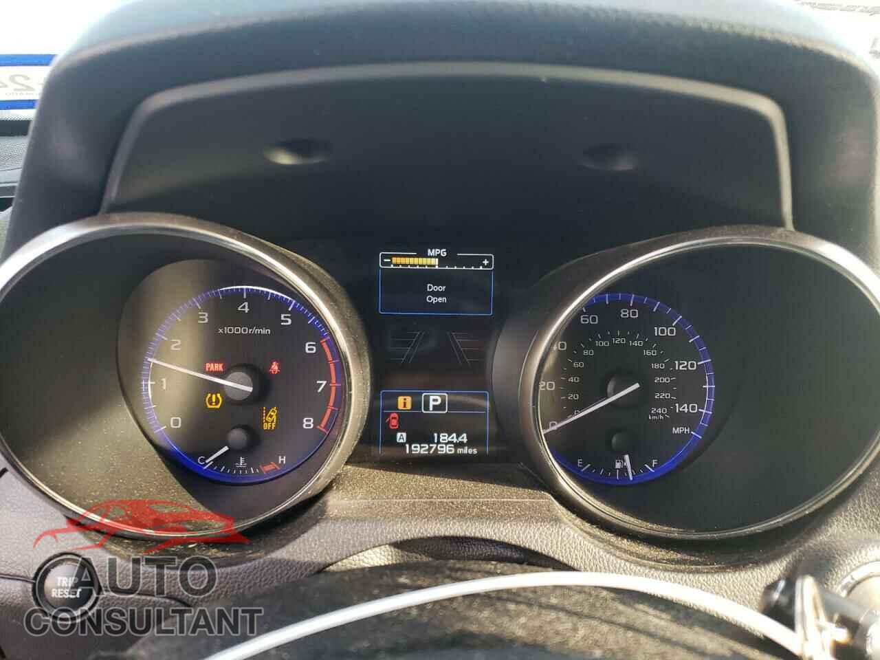 SUBARU OUTBACK 2017 - 4S4BSANC1H3284854