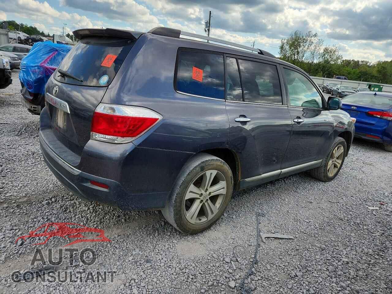 TOYOTA HIGHLANDER 2012 - 5TDYK3EH1CS070069