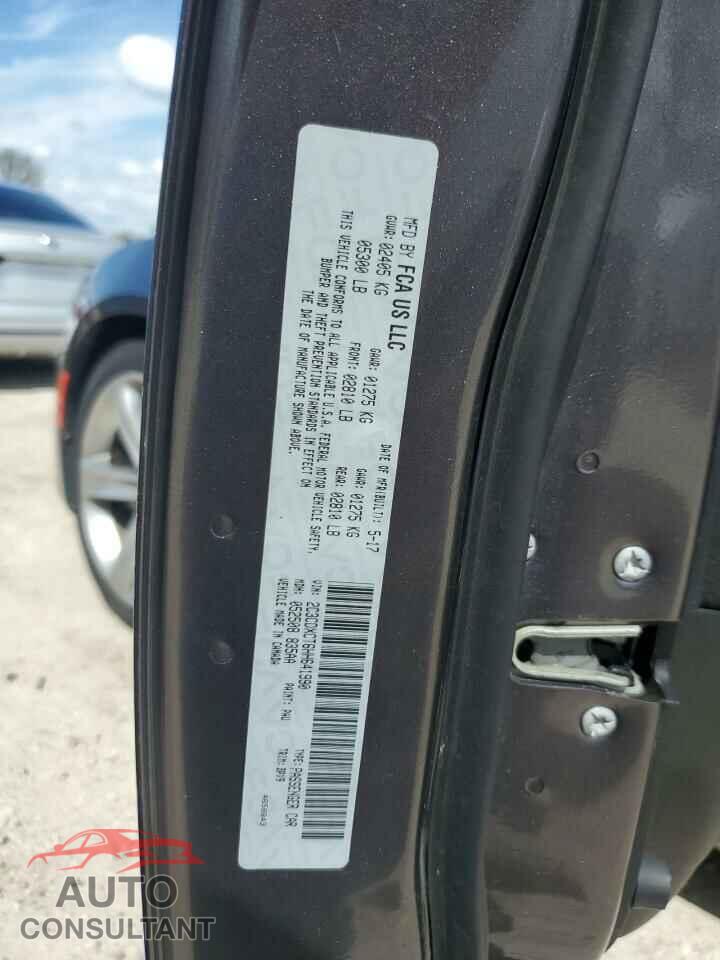 DODGE CHARGER 2017 - 2C3CDXCT6HH641990