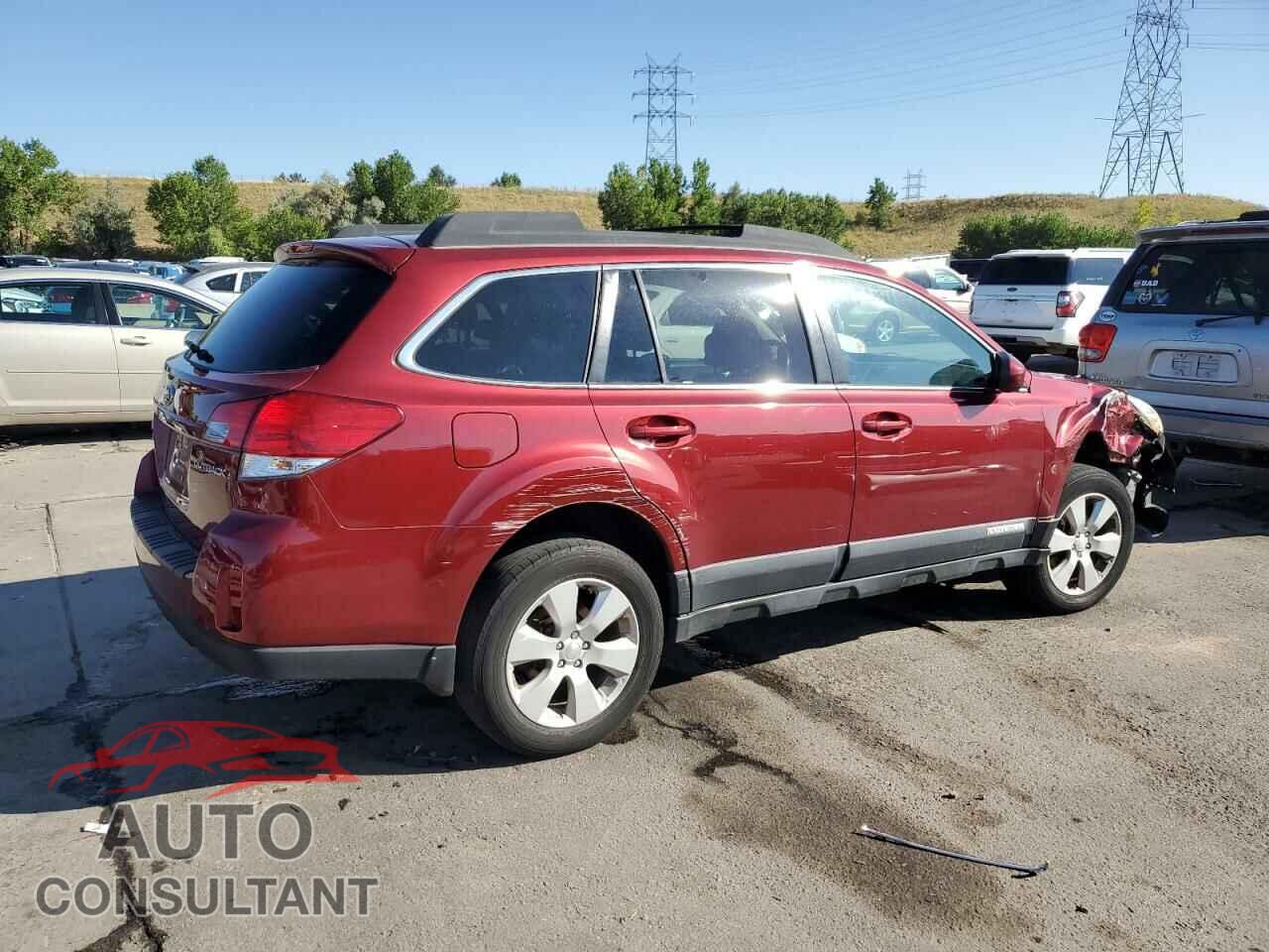 SUBARU OUTBACK 2012 - 4S4BRBCC0C3226537
