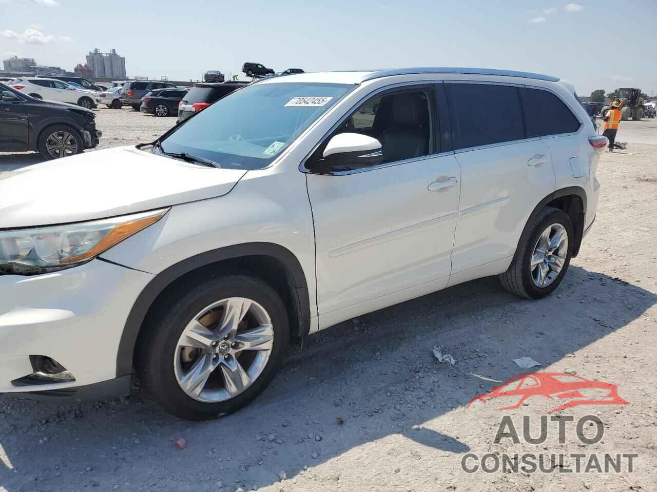 TOYOTA HIGHLANDER 2016 - 5TDYKRFH2GS124616