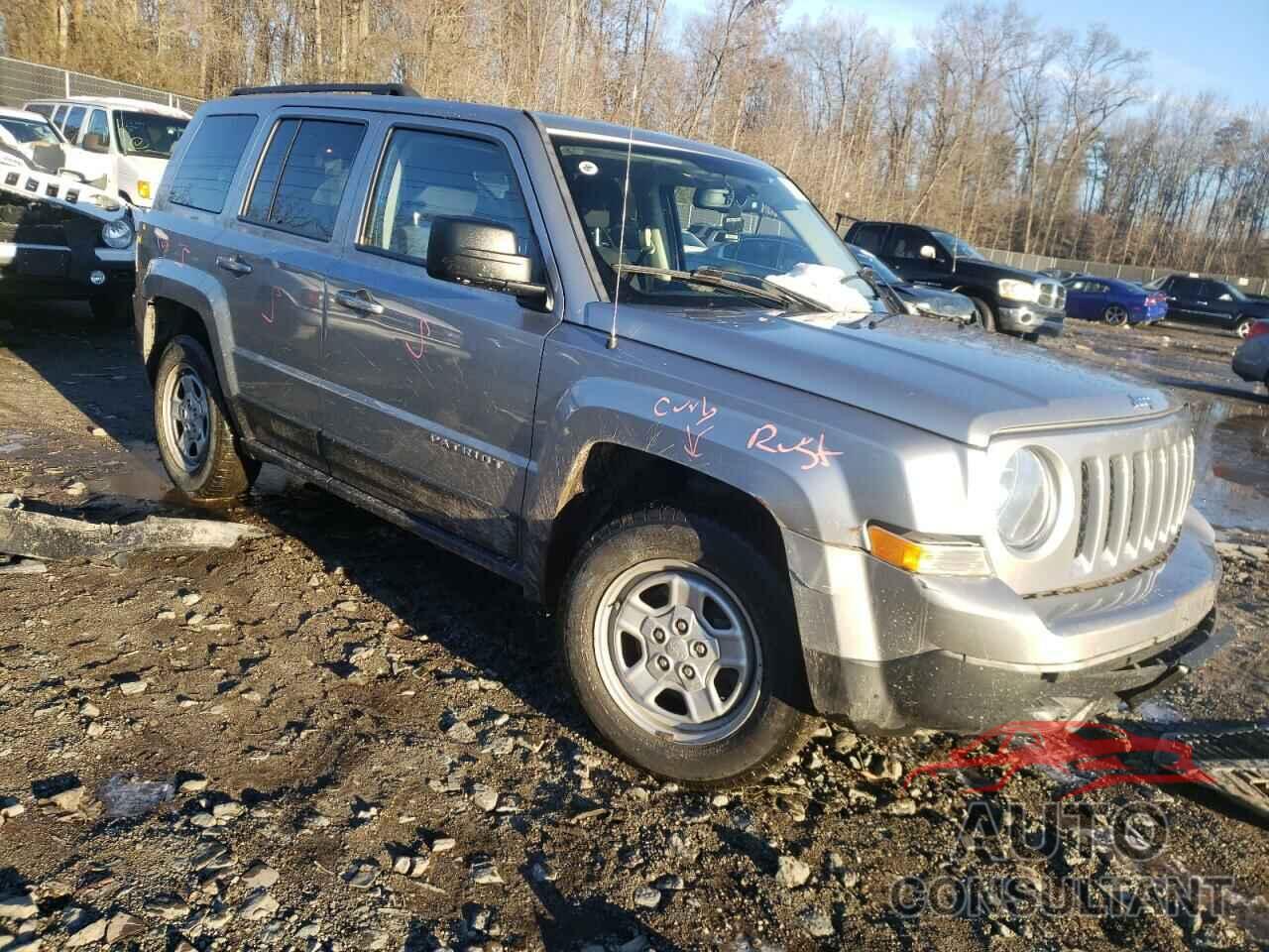 JEEP PATRIOT 2017 - 1C4NJPBB3HD172621