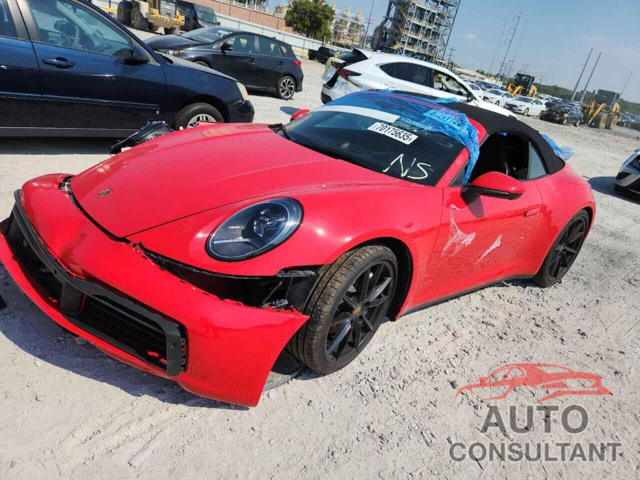 PORSCHE 911 2022 - WP0CA2A92NS237118
