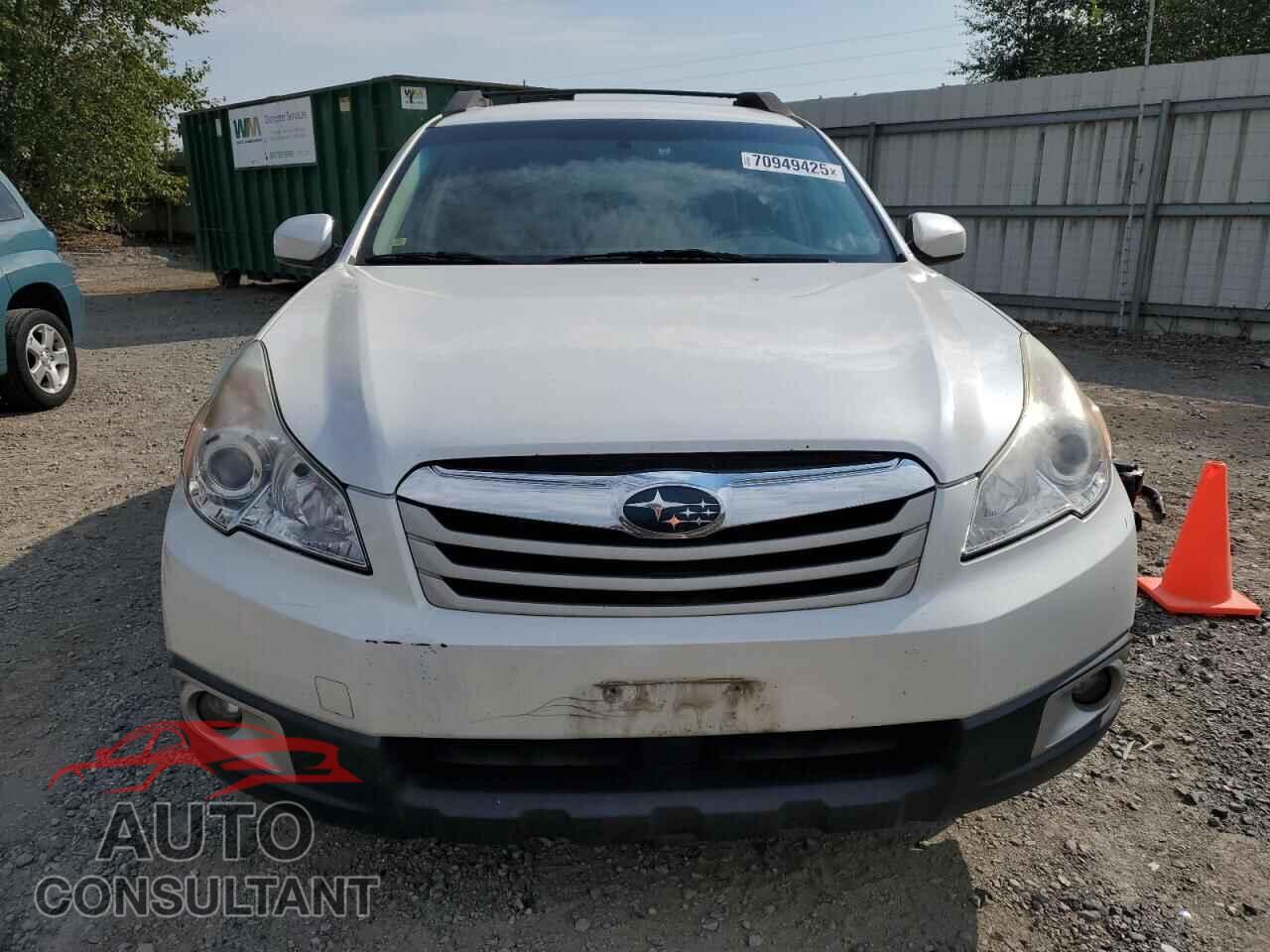 SUBARU OUTBACK 2012 - 4S4BRCCC1C3217478