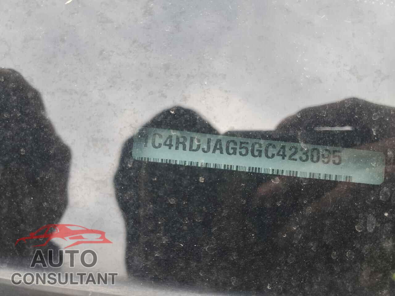 DODGE DURANGO 2016 - 1C4RDJAG5GC423095