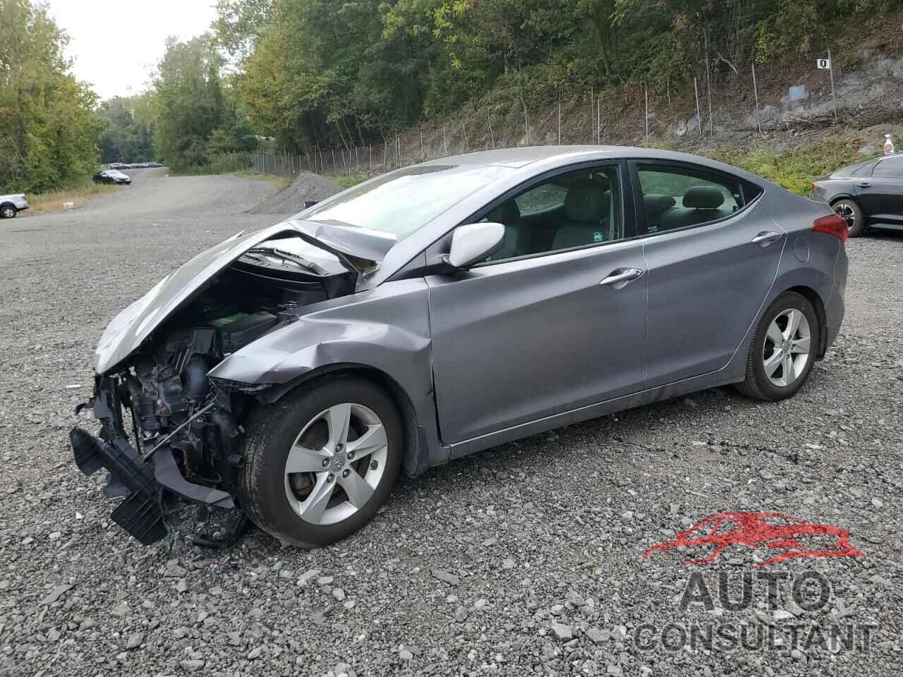HYUNDAI ELANTRA 2013 - KMHDH4AE9DU492940