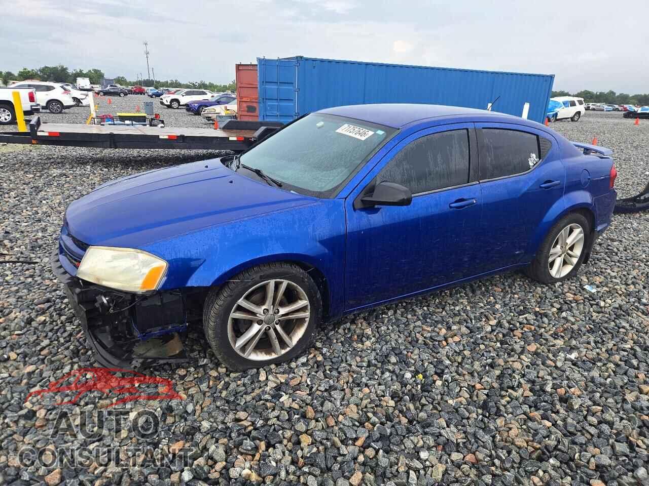 DODGE AVENGER 2013 - 1C3CDZAG4DN768790