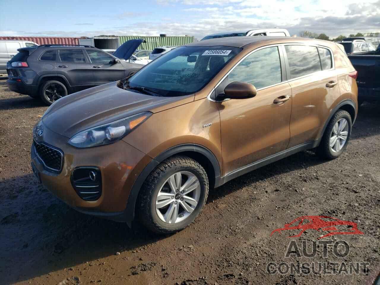 KIA SPORTAGE 2018 - KNDPMCAC3J7344542