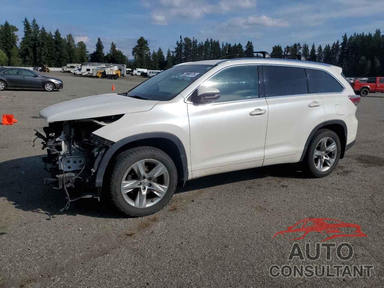 TOYOTA HIGHLANDER 2015 - 5TDDKRFH3FS205296