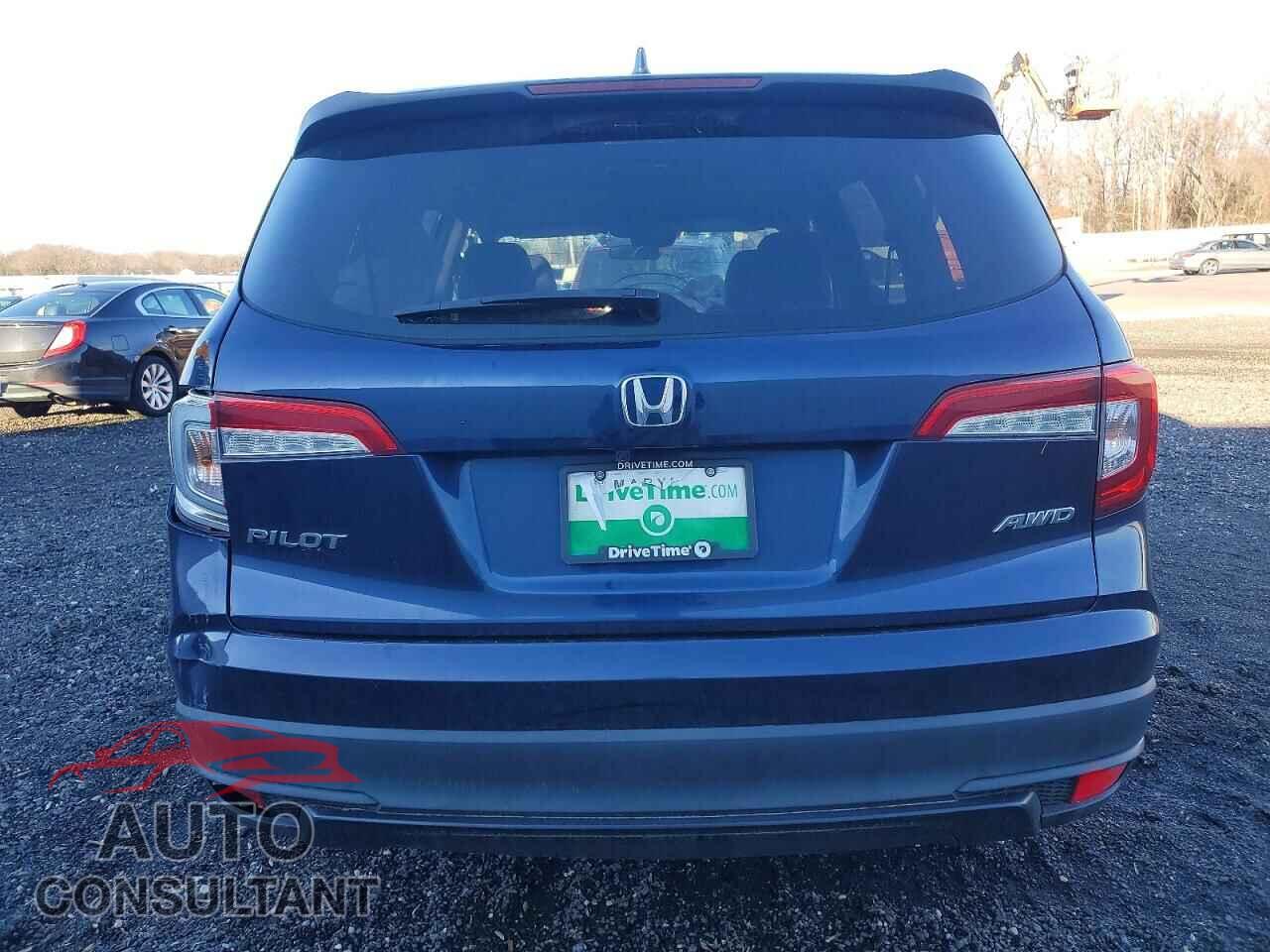 HONDA PILOT 2019 - 5FNYF6H16KB060161